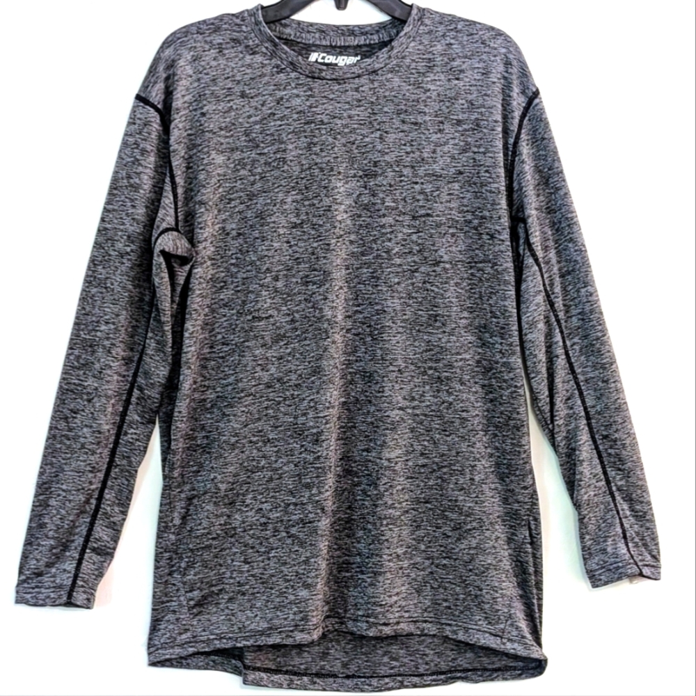 Cougar Sport Long Sleeve Athletic Shirt Size XL (Runs smaller size Large)
